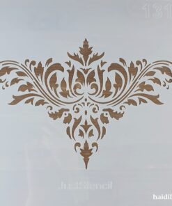 Șablon - Damask Pattern 2 - 30x30 cm