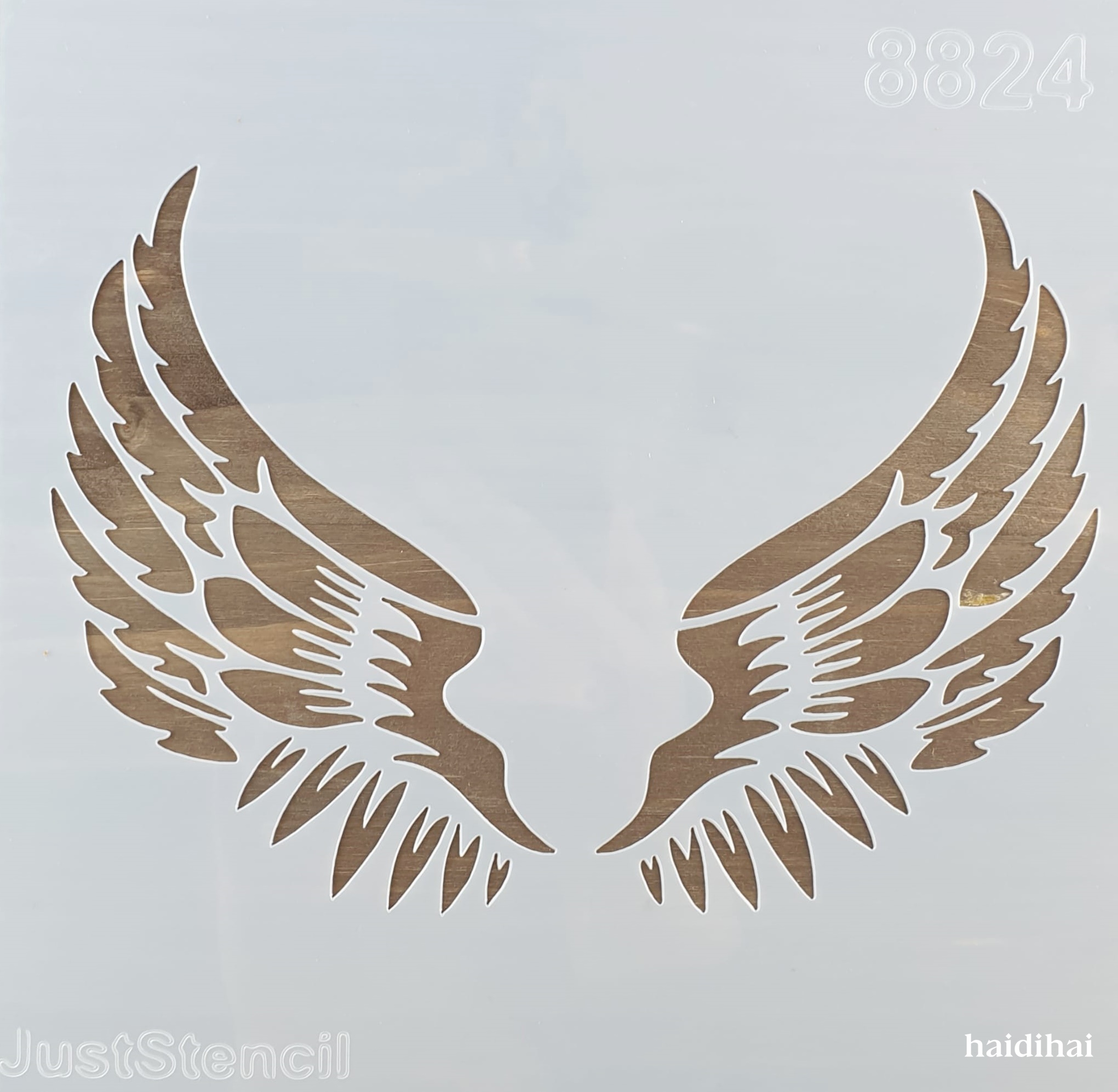 Șablon - Wings 2 - 20x20 cm 1 Șablon - Wings 2 - 20x20 cm