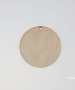 Bază lemn rotund – glob – Ø8 cm