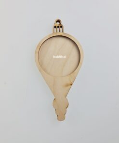 Decorațiune glob - 2 elemente - 13,5 x 6,5 cm