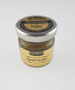 Foiță metalică lichidă - antique gold - 30 ml - Pentart