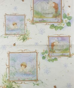 Hârtie de orez DECOMANIA – Zâna primăverii – 35×50 cm
