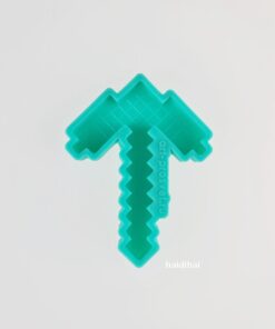 Matriță silicon - Diamond Pickaxe Minecraft - 7,5x5,5 cm