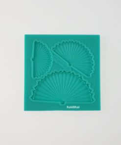 Matriță silicon - Evantai - 8,2x8,2 cm