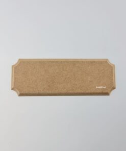 Placă MDF - dreptunghiular - 23x8 cm