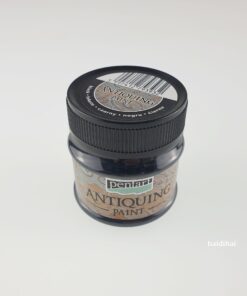 Vopsea antique – black – 50 ml – Pentart