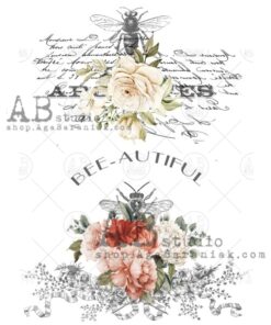 Hârtie de orez - Bee-Autiful - A4
