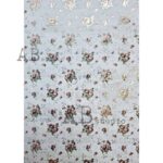 Hârtie de orez aurită – Roses Bunches – A4