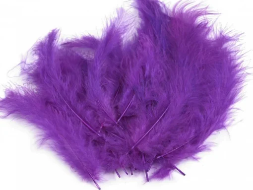 Pene decorative struț – 9-16 cm – mov purpuriu 1