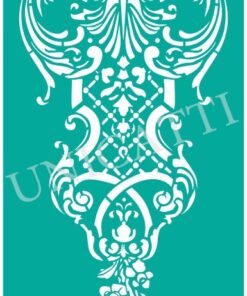 Șablon auto-adeziv - Element decorativ - 20x10 cm
