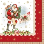 Șervețel - Vintage Xmas - 33x33 cm