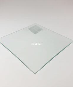 Farfurie pătrată – sticlă - 25×25 cm