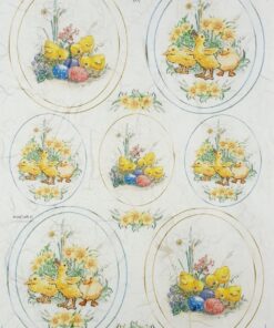 Hârtie de orez - Easter Eggs - A4