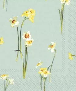 Șervețel - Elegant Narcissus - 33x33 cm