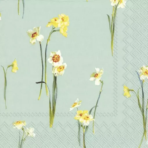 Șervețel - Elegant Narcissus - 33x33 cm 1