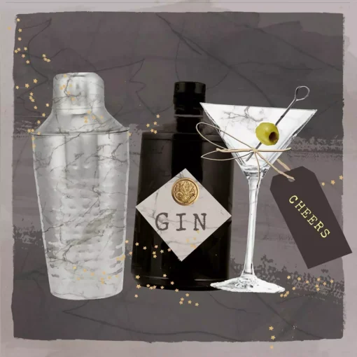 Șervețel - Gin & Martini - 33x33 cm 1