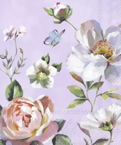 Șervețel - Jonna lilac - 25x25 cm
