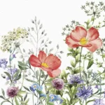 Șervețel - Meadow in June - 33x33 cm