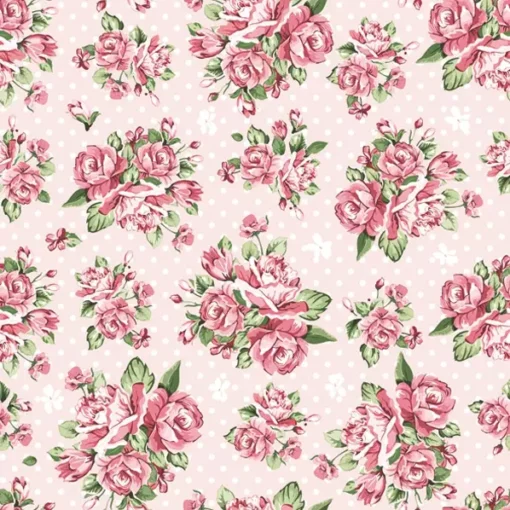 Șervețel - Rose on Pink Background - 33x33 cm 1