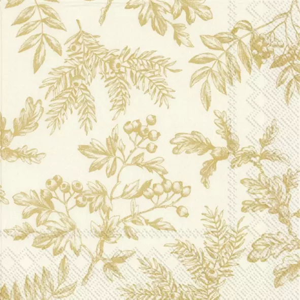 Șervețel - Silents Plants - 25x25 cm 1 Șervețel - Silents Plants - 25x25 cm