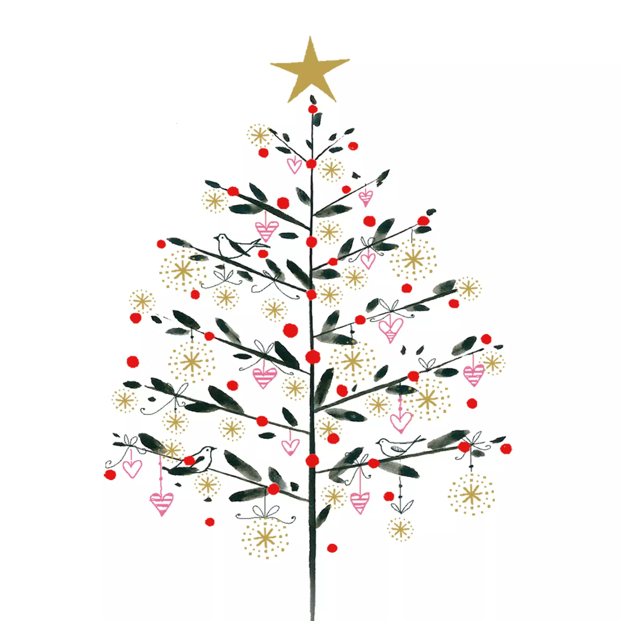 Șervețel - Simply Christmas - 33x33 cm 1 Șervețel - Simply Christmas - 33x33 cm