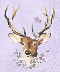 Șervețel – Janne lilac – 33×33 cm