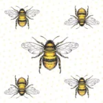 Șervețel - Flying Bees - 33x33 cm