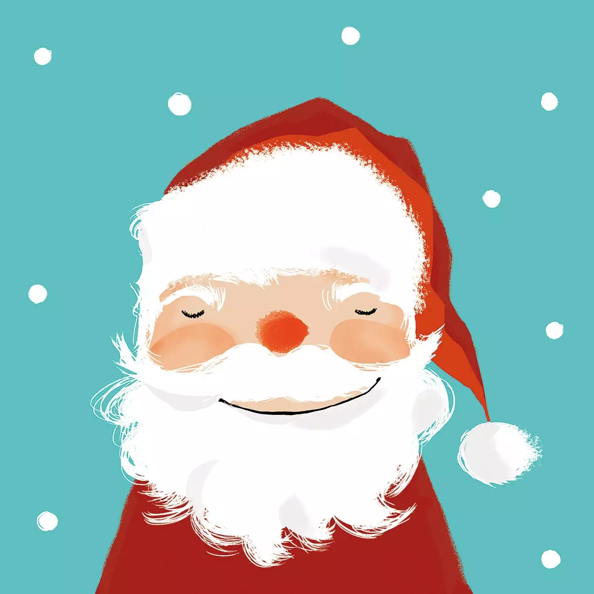 Șervețel - Hey Santa - 33x33 cm 1 Șervețel - Hey Santa - 33x33 cm