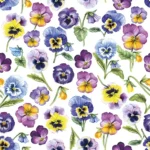 Șervețel - Pansy All Over - 33x33 cm