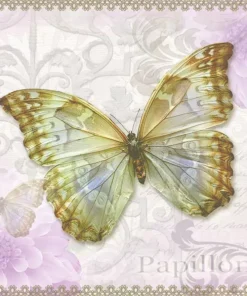 Șervețel - Papillon - 33x33 cm