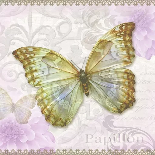 Șervețel - Papillon - 33x33 cm 1