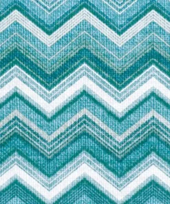 Șervețel - Textured Chevron Petrol - 33x33 cm