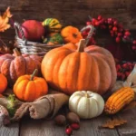 Șervețel - Thanksgiving Still Life - 33x33 cm