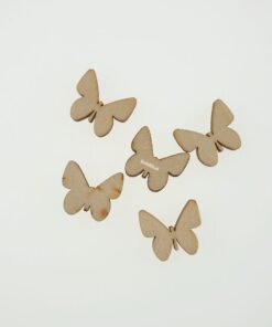 Set 5 fluturași - 1,8x1,5 cm
