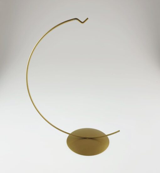 Suport metalic decorativ auriu - glob - h 32 cm 1