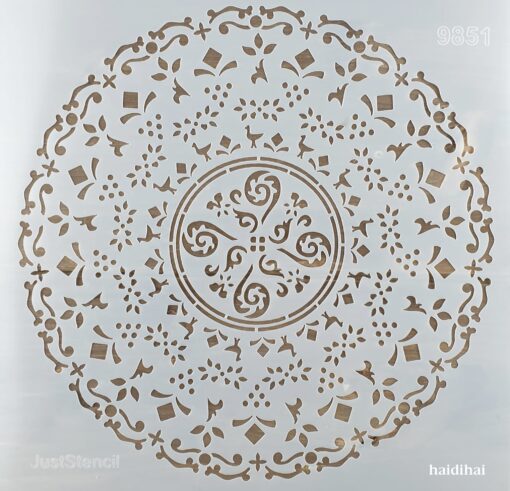 Șablon - Circle Pattern - 30x30 cm 1