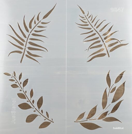Șablon - Leaves 2 - 30x30 cm 1