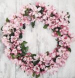 servetel - Ghirlanda di Fiori di Melo - 33x33 cm
