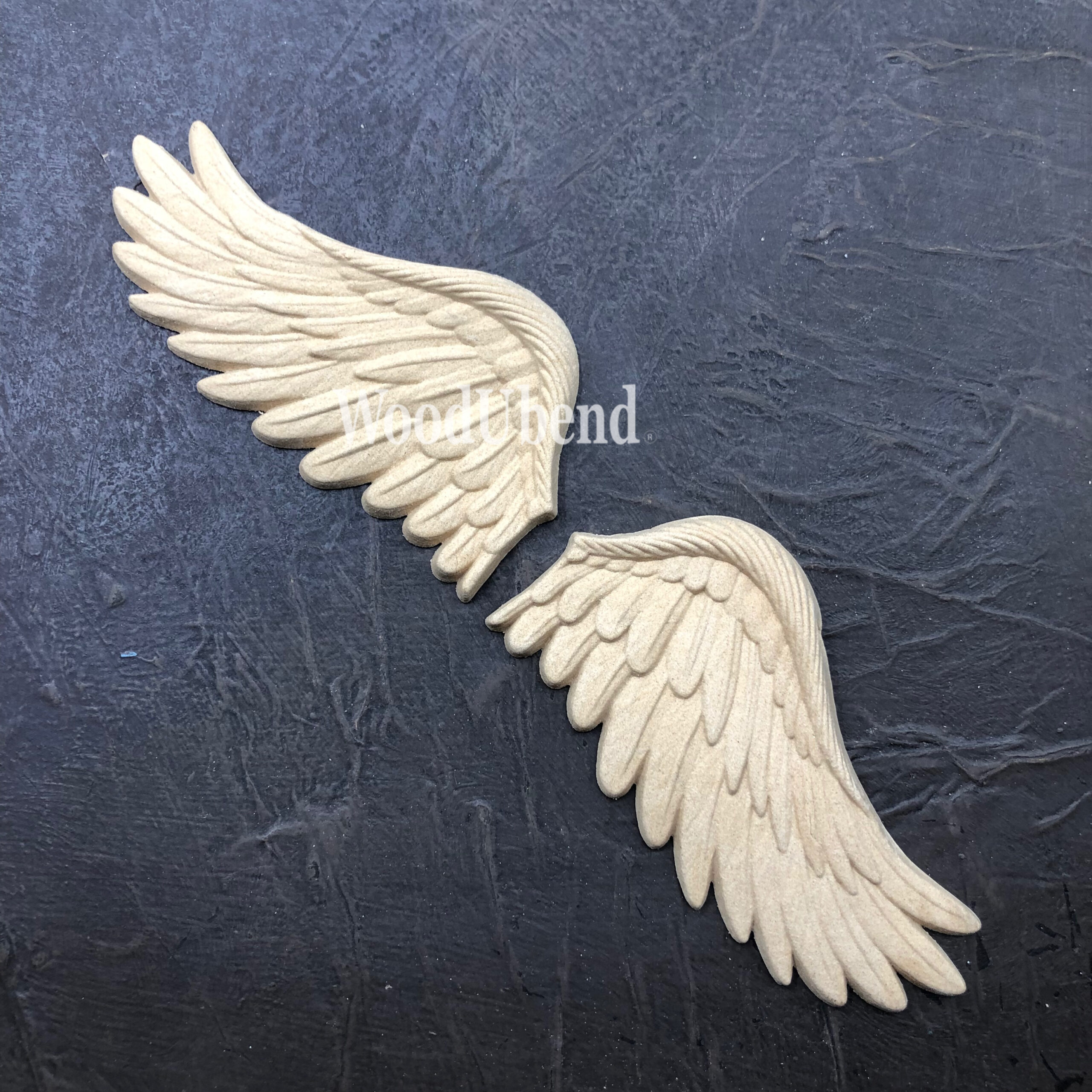 Elemente decorative – 2 piece Wings – 12x6 cm 1 Elemente decorative – 2 piece Wings – 12x6 cm
