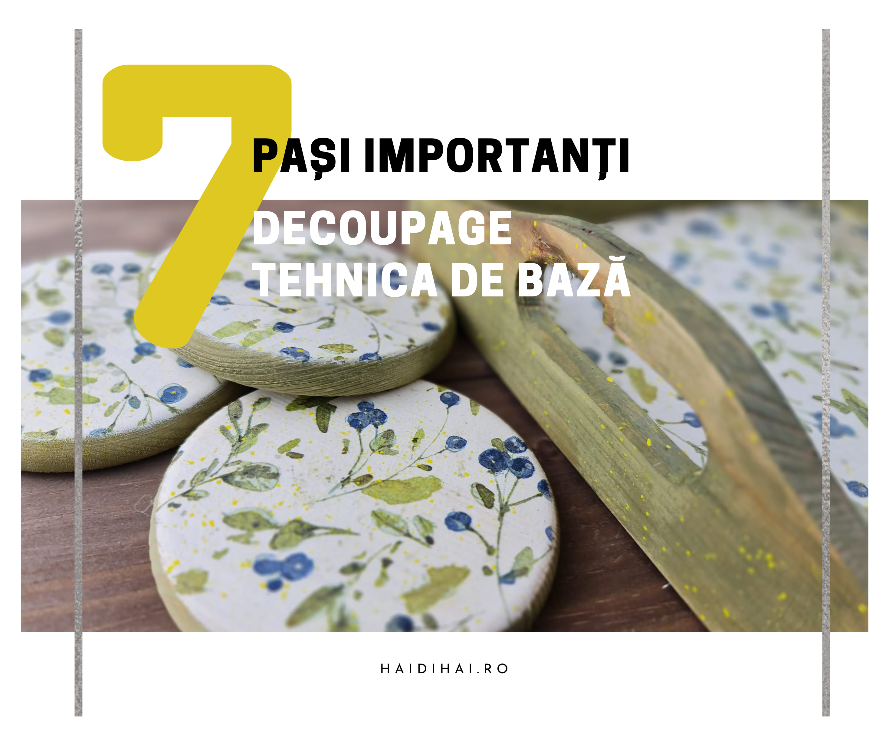 7 pași importanți - tehnica decoupage 19