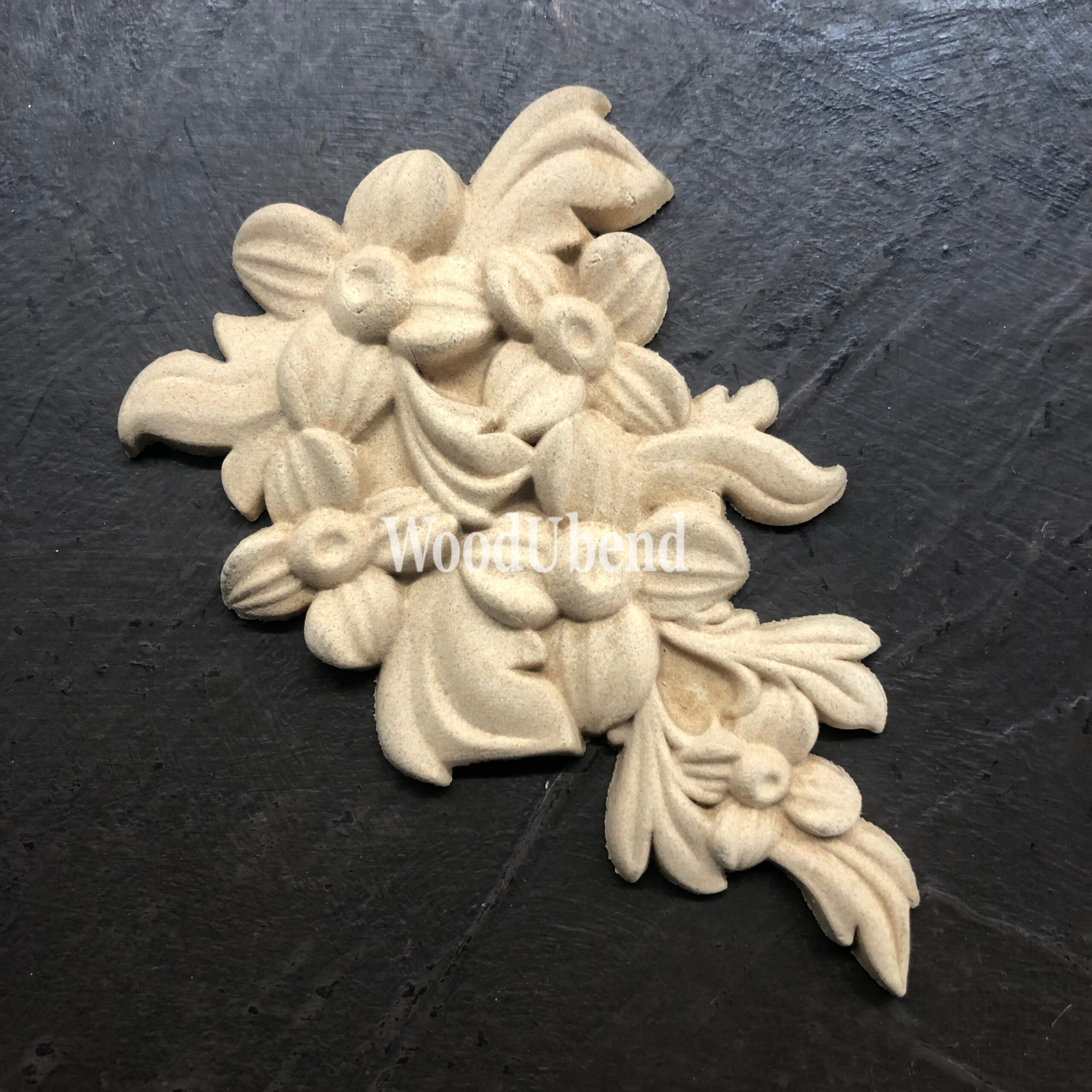 Element decorativ - 2 piese - WoodUbend - 11×6.5cm 2 Element decorativ - 2 piese - WoodUbend - 11×6.5cm - imagine 2