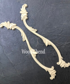 Element decorativ - 2 piese - WoodUbend - 26.5×5.5cm