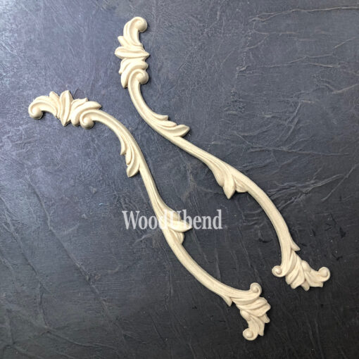 Element decorativ - 2 piese - WoodUbend - 26.5×5.5cm 1