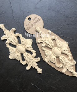 Element decorativ - set 2 piese - WoodUbend - 9x20 cm