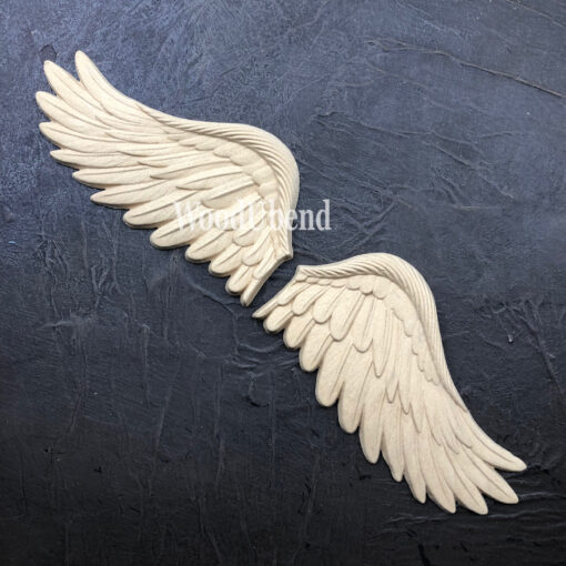 Elemente decorative - 2 piece Wings - 15x8,5 cm 1