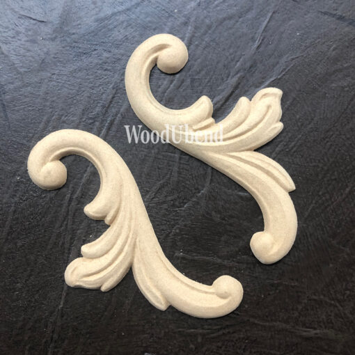 Elemente decorative - WoodUbend - 10×5.5cm 1