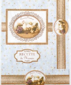 Hârtie de orez - Cuisine Vintage - A4