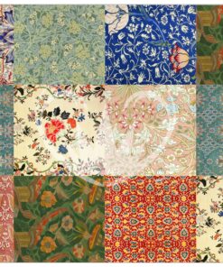 Hârtie de orez - Patchwork - Chalk Deluxe - A3