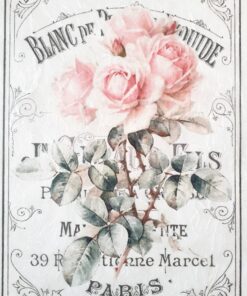 Hârtie de orez - Vintage Roses - A4