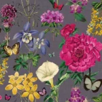 Șervețel - Botanical Florals Grey - 33x33 cm